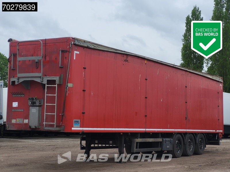 Knapen K100 92m3 10mm Waste Cover Liftachse APK 01/26 - С плъзгащ под полуремарке: снимка 1 Knapen K100 92m3 10mm Waste Cover Liftachse APK 01/26 - С плъзгащ под полуремарке: снимка 1