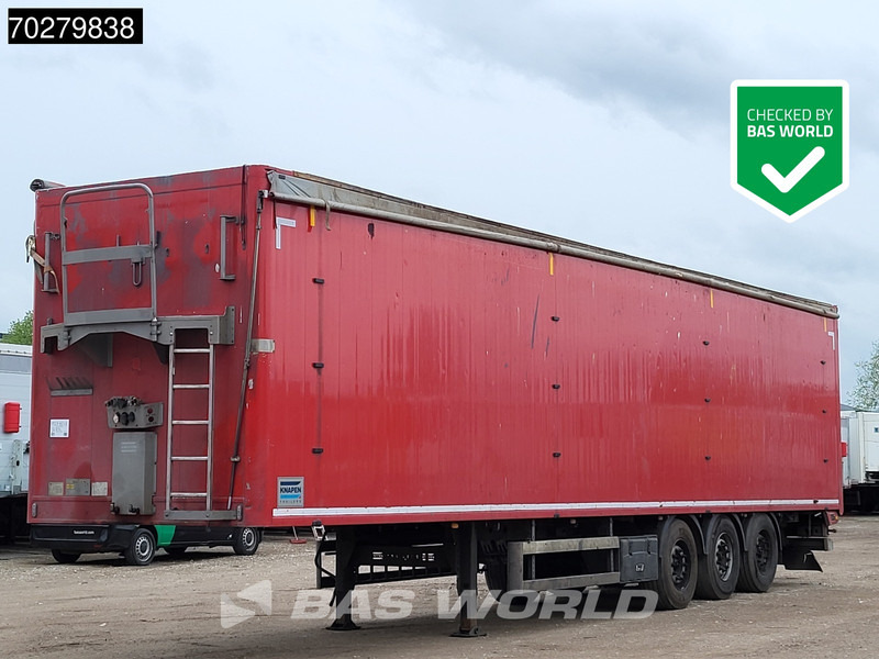 Knapen K100 92m3 10mm Waste Cover Liftachse APK 03/26 - С плъзгащ под полуремарке: снимка 1 Knapen K100 92m3 10mm Waste Cover Liftachse APK 03/26 - С плъзгащ под полуремарке: снимка 1