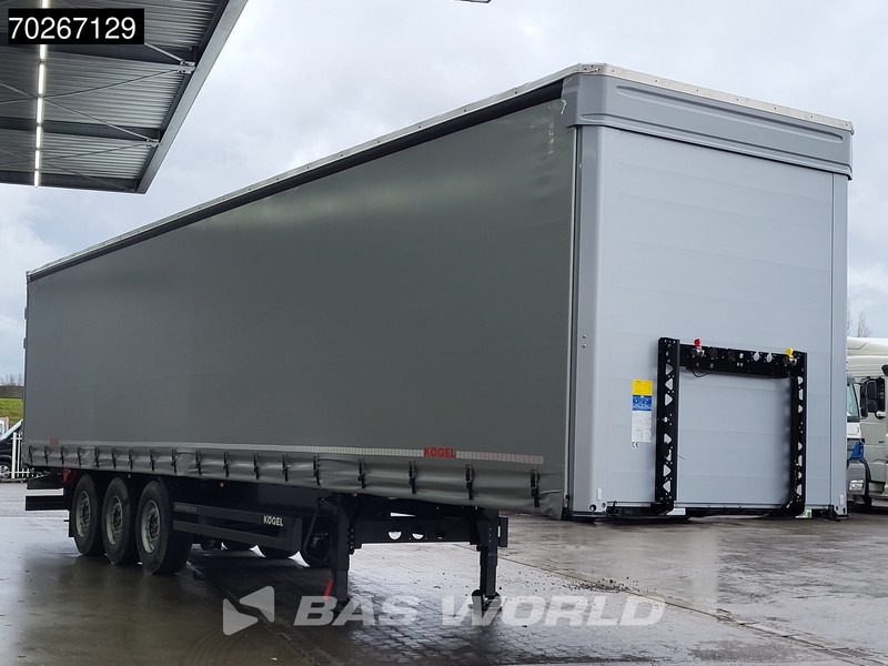 Kögel S24-1 3 axles HARDWOOD NEW SAF Liftachse Edscha - Брезентово полуремарке: снимка 5 Kögel S24-1 3 axles HARDWOOD NEW SAF Liftachse Edscha - Брезентово полуремарке: снимка 5
