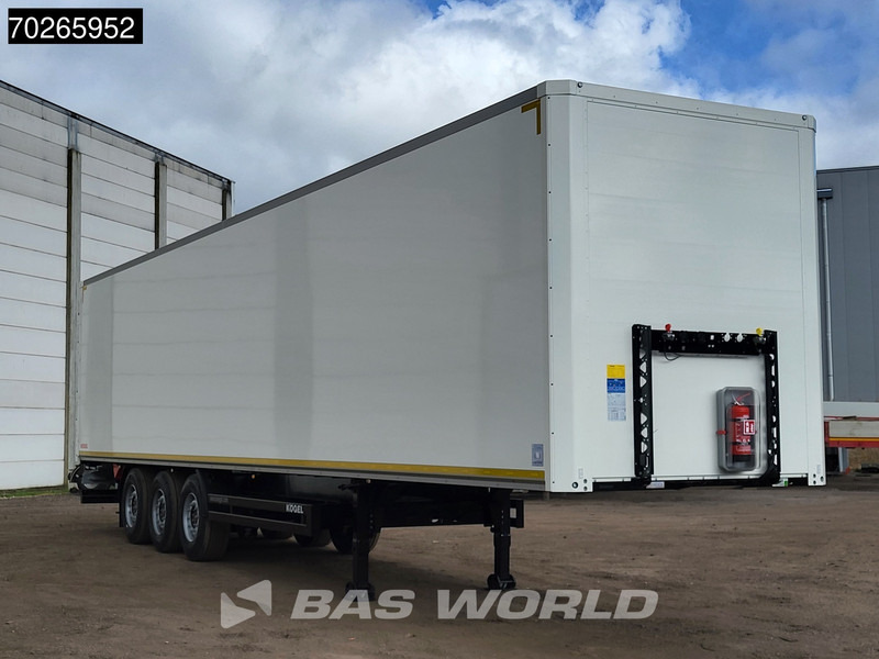 Kögel S24-1 3 axles Koffer Liftachse 92m3 - Затворена каросерия полуремарке: снимка 3 Kögel S24-1 3 axles Koffer Liftachse 92m3 - Затворена каросерия полуремарке: снимка 3