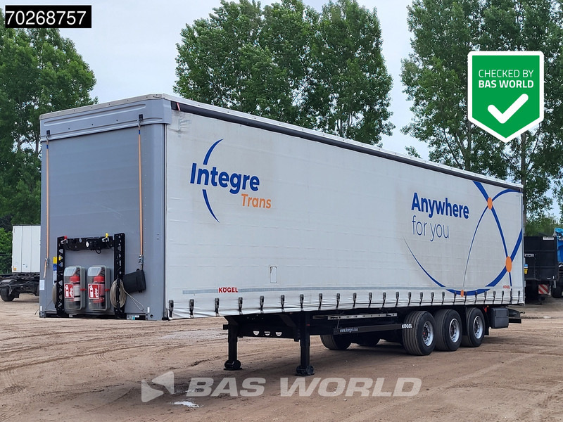 Kögel S24-1 3 axles Mega SAF Anti Vandalism - Брезентово полуремарке: снимка 1 Kögel S24-1 3 axles Mega SAF Anti Vandalism - Брезентово полуремарке: снимка 1