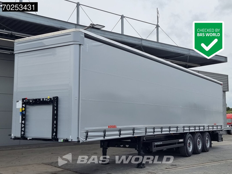 Kögel S24-1 3 axles NEW HUBDACH Liftachse Lifting+ Sliding Roof - Брезентово полуремарке: снимка 1 Kögel S24-1 3 axles NEW HUBDACH Liftachse Lifting+ Sliding Roof - Брезентово полуремарке: снимка 1