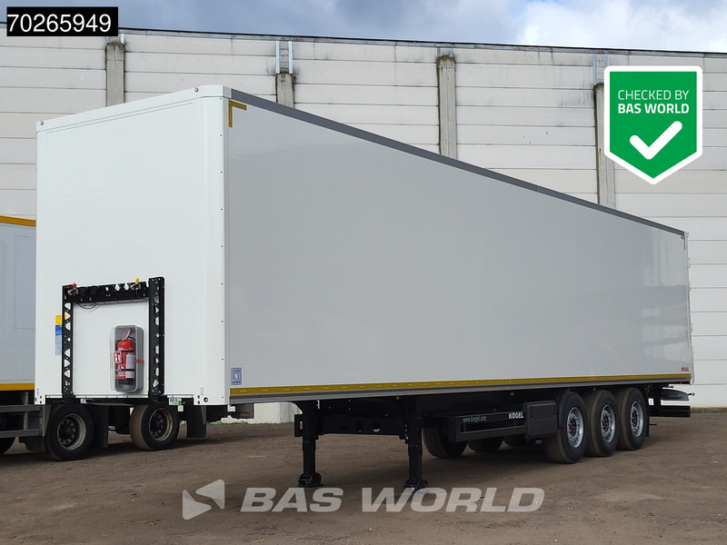 Kögel S24-1 3 axles NEW Koffer Liftachse 92m3 - Затворена каросерия полуремарке: снимка 1 Kögel S24-1 3 axles NEW Koffer Liftachse 92m3 - Затворена каросерия полуремарке: снимка 1