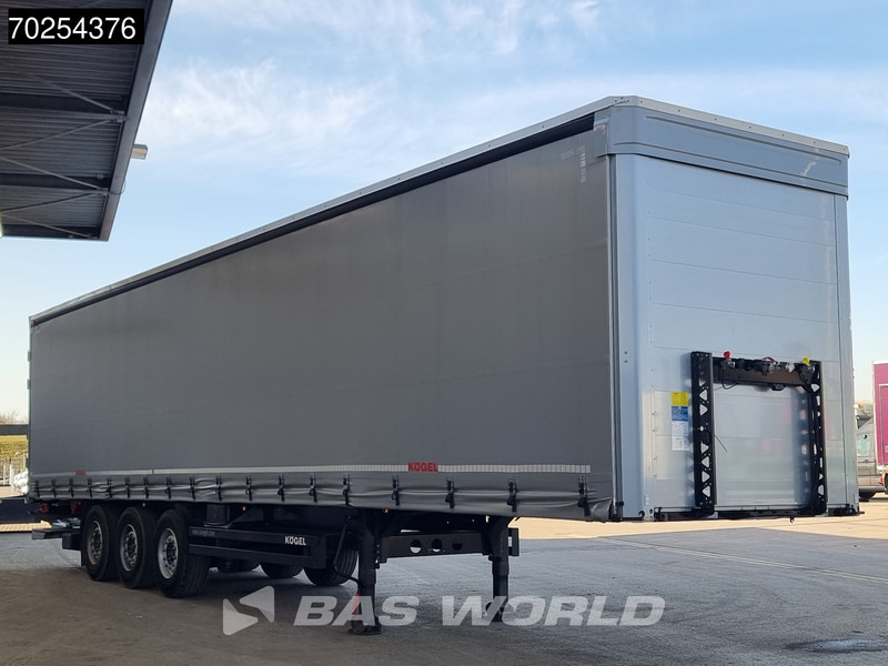 Нови Брезентово полуремарке Kögel S24-1 3 axles Tailgate 2000kg NEW Liftachse Edscha LBW: снимка 5