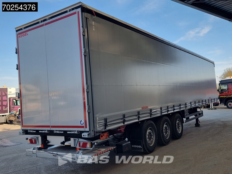 Нови Брезентово полуремарке Kögel S24-1 3 axles Tailgate 2000kg NEW Liftachse Edscha LBW: снимка 6