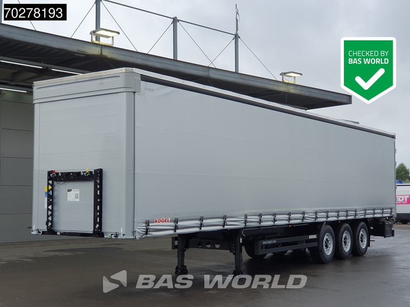 Kögel S24-1 Coil NEW + Liftachse BPW - Брезентово полуремарке: снимка 1 Kögel S24-1 Coil NEW + Liftachse BPW - Брезентово полуремарке: снимка 1