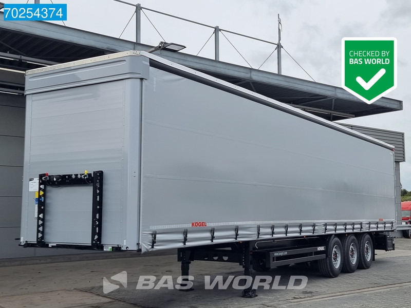 Kögel S24-1 Liftachse Lifting Roof - Брезентово полуремарке: снимка 1 Kögel S24-1 Liftachse Lifting Roof - Брезентово полуремарке: снимка 1