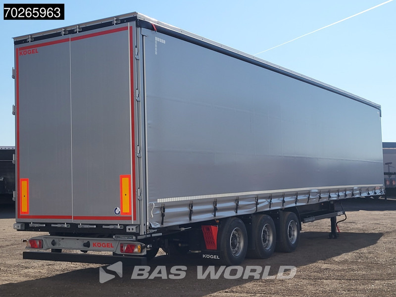 Kögel S24-1 MEGA Hefdak Schuifdak Liftas - Брезентово полуремарке: снимка 5 Kögel S24-1 MEGA Hefdak Schuifdak Liftas - Брезентово полуремарке: снимка 5