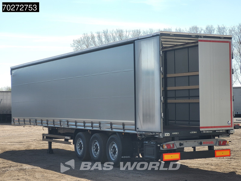 Нови Брезентово полуремарке Kögel S24-1 NEW COIL Liftachse: снимка 8