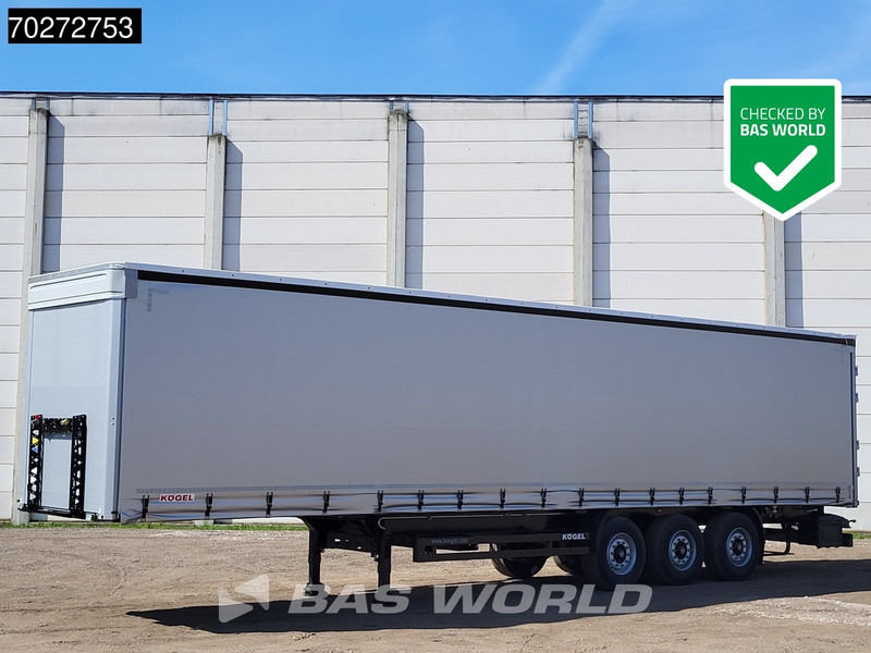 Kögel S24-1 NEW COIL Liftachse - Брезентово полуремарке: снимка 1 Kögel S24-1 NEW COIL Liftachse - Брезентово полуремарке: снимка 1