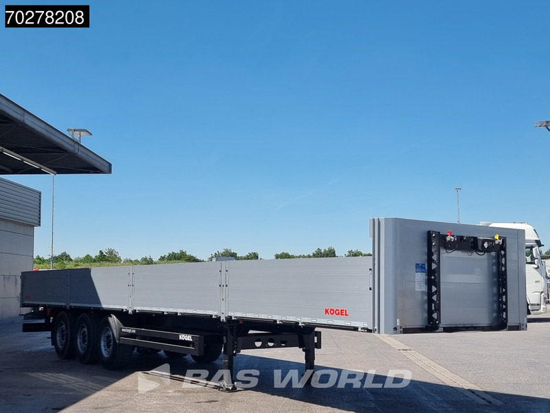 Kögel S24-1 OPEN Liftachse Bordwände - Бордово полуремарке/ Платформа: снимка 5 Kögel S24-1 OPEN Liftachse Bordwände - Бордово полуремарке/ Платформа: снимка 5