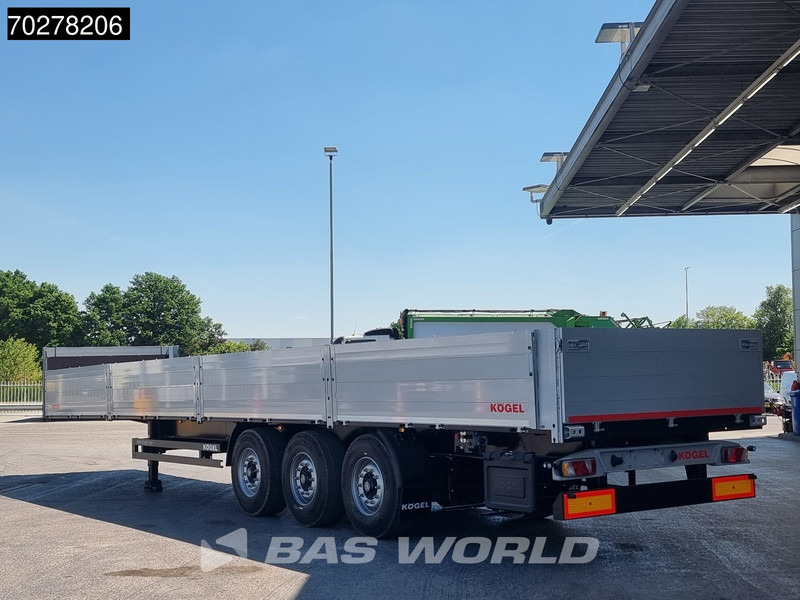 Kögel S24-1 OPEN Liftachse Bordwände - Бордово полуремарке/ Платформа: снимка 2 Kögel S24-1 OPEN Liftachse Bordwände - Бордово полуремарке/ Платформа: снимка 2