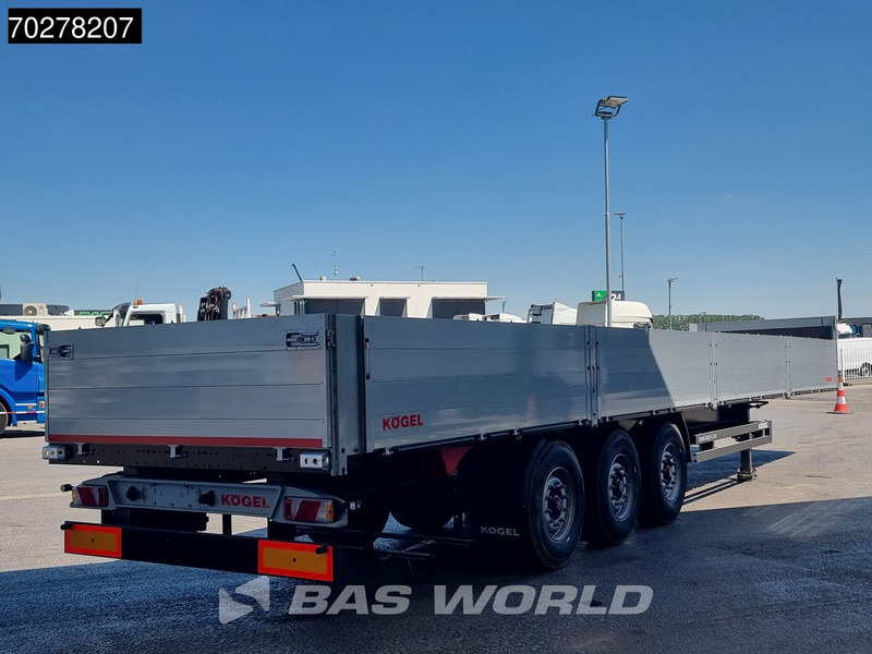 Kögel S24-1 OPEN Liftachse Bordwände - Бордово полуремарке/ Платформа: снимка 5 Kögel S24-1 OPEN Liftachse Bordwände - Бордово полуремарке/ Платформа: снимка 5