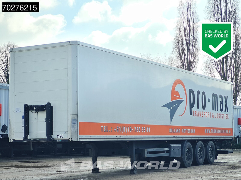 Kögel S24-1 Tailgate TÜV 05/25 Liftachse LBW - Затворена каросерия полуремарке: снимка 1 Kögel S24-1 Tailgate TÜV 05/25 Liftachse LBW - Затворена каросерия полуремарке: снимка 1