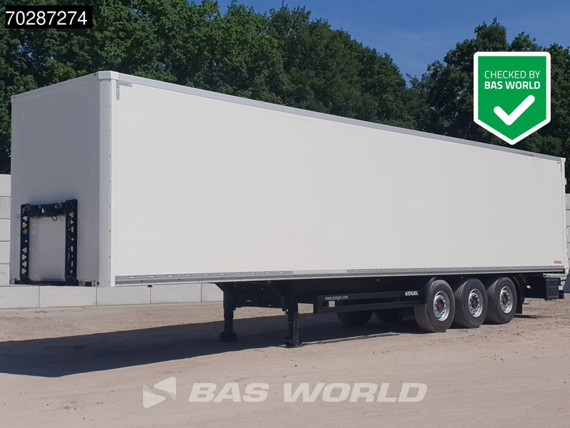 Kögel S24 3 axles Liftachse - Затворена каросерия полуремарке: снимка 1 Kögel S24 3 axles Liftachse - Затворена каросерия полуремарке: снимка 1