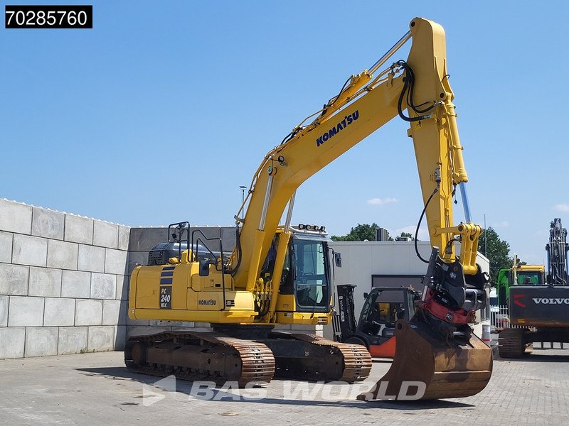 Верижен багер Komatsu PC240 NLC-11 NARROW - ROTOTILT: снимка 6