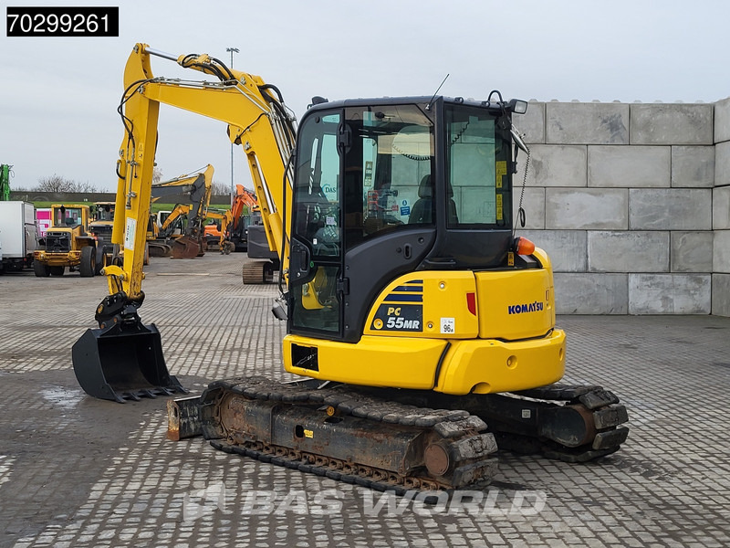 Komatsu PC55 MR-5E0 - Мини багер: снимка 3 Komatsu PC55 MR-5E0 - Мини багер: снимка 3