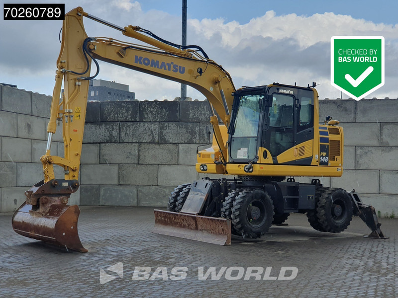 Komatsu PW148 -11 - Колесен багер: снимка 1 Komatsu PW148 -11 - Колесен багер: снимка 1