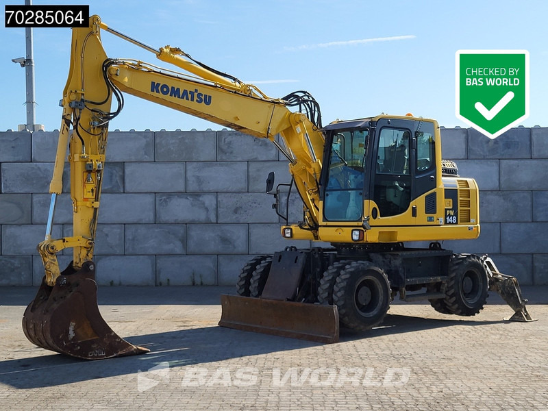 Komatsu PW148 -8 - Колесен багер: снимка 1 Komatsu PW148 -8 - Колесен багер: снимка 1