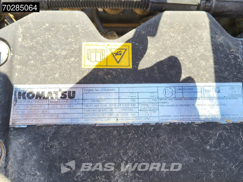 Колесен багер Komatsu PW148 -8: снимка 19