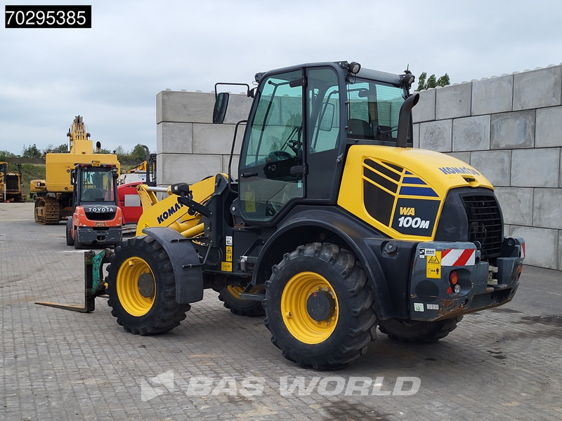Komatsu WA100 M-7 BUCKET + FORKS - Колесен товарач: снимка 5 Komatsu WA100 M-7 BUCKET + FORKS - Колесен товарач: снимка 5