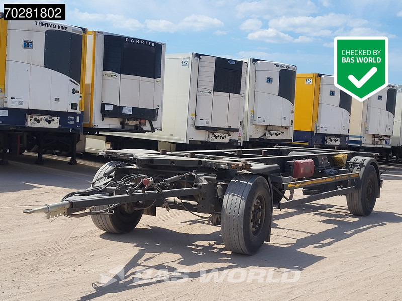 Krone AZ 2 axles - Контейнеровоз/ Сменна каросерия ремарке: снимка 1 Krone AZ 2 axles - Контейнеровоз/ Сменна каросерия ремарке: снимка 1