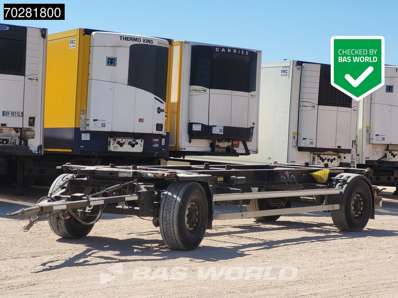 Krone AZ 2 axles - Контейнеровоз/ Сменна каросерия ремарке: снимка 1 Krone AZ 2 axles - Контейнеровоз/ Сменна каросерия ремарке: снимка 1