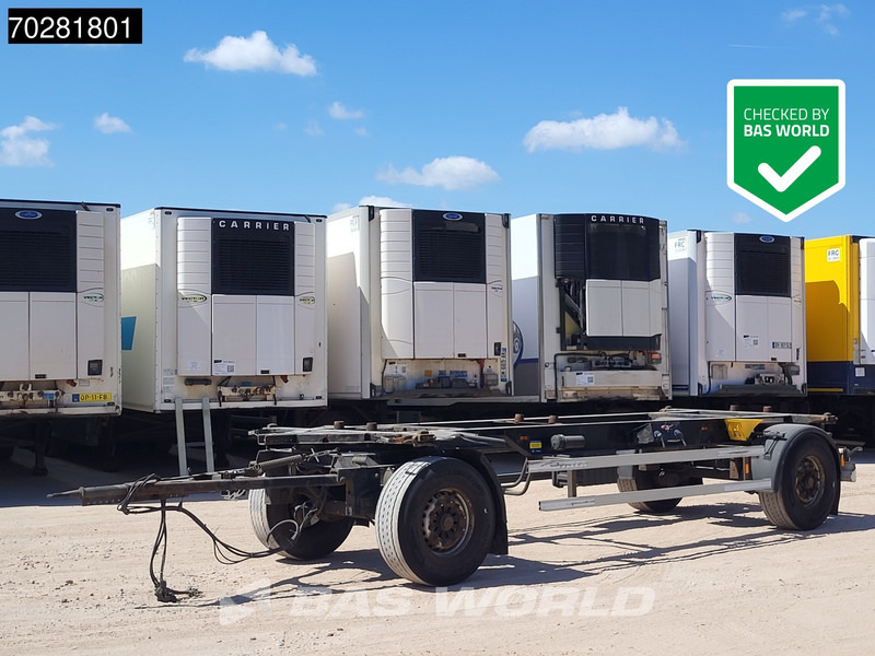 Krone AZ 2 axles TUV 03/26 - Контейнеровоз/ Сменна каросерия ремарке: снимка 1 Krone AZ 2 axles TUV 03/26 - Контейнеровоз/ Сменна каросерия ремарке: снимка 1