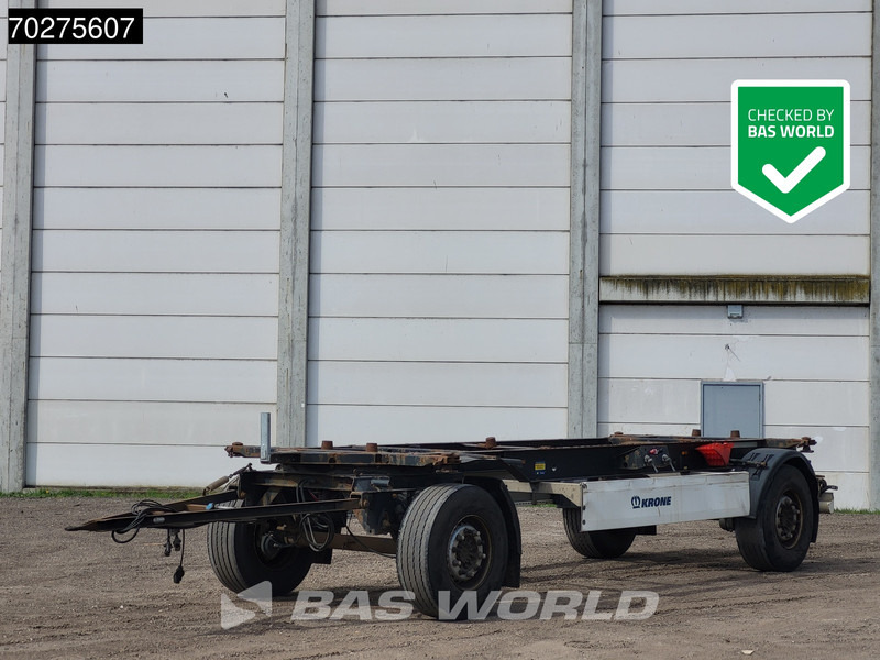 Krone AZ - Контейнеровоз/ Сменна каросерия ремарке: снимка 1 Krone AZ - Контейнеровоз/ Сменна каросерия ремарке: снимка 1