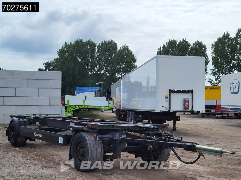 Krone AZ - Контейнеровоз/ Сменна каросерия ремарке: снимка 3 Krone AZ - Контейнеровоз/ Сменна каросерия ремарке: снимка 3