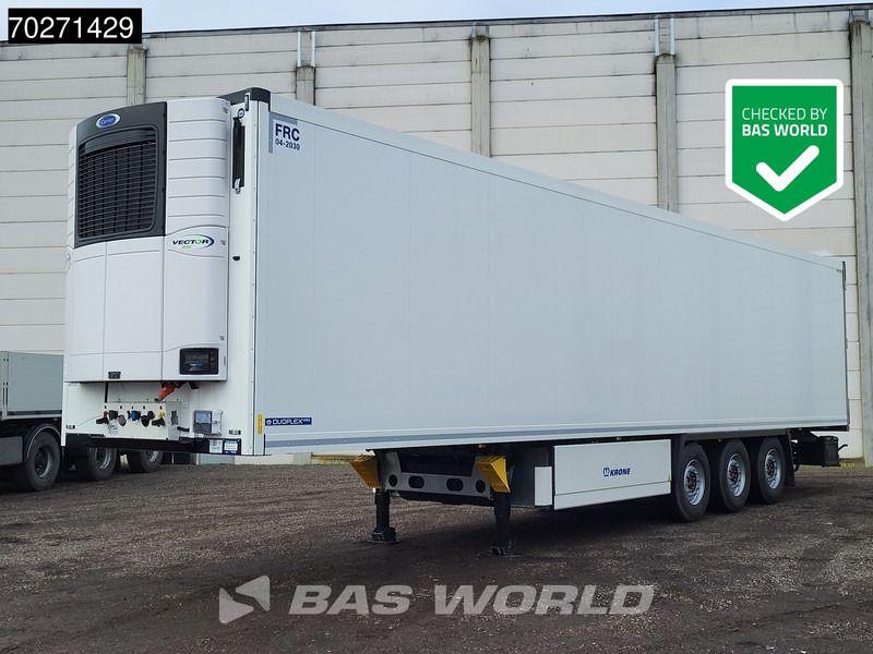 Krone Carrier Vector 1550 3 axles Palettenkasten Liftachse - Рефрижератор полуремарке: снимка 1 Krone Carrier Vector 1550 3 axles Palettenkasten Liftachse - Рефрижератор полуремарке: снимка 1