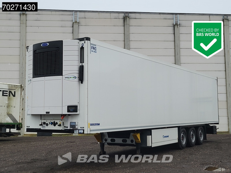 Krone Carrier Vector 1550 NEW Liftachse Palettenkasten - Рефрижератор полуремарке: снимка 1 Krone Carrier Vector 1550 NEW Liftachse Palettenkasten - Рефрижератор полуремарке: снимка 1