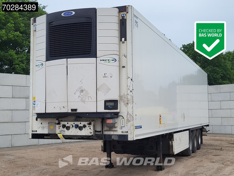 Krone Carrier Vector 1950Mt 3 axles Doppelverdampfer Doppelstock Blumenbreit Schiebewand - Рефрижератор полуремарке: снимка 1 Krone Carrier Vector 1950Mt 3 axles Doppelverdampfer Doppelstock Blumenbreit Schiebewand - Рефрижератор полуремарке: снимка 1
