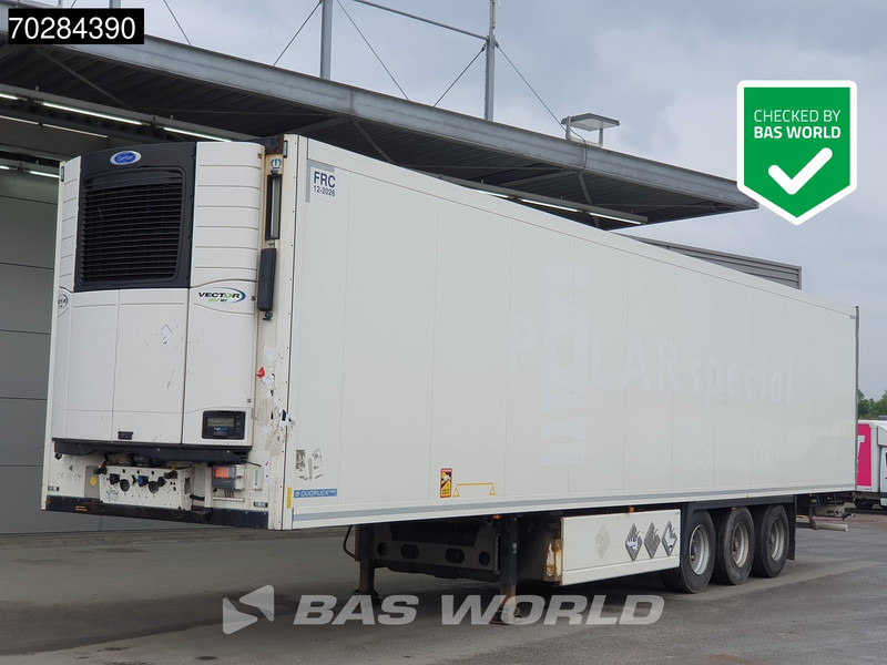 Krone Carrier Vector 1950Mt 3 axles TÜV 01/26 Doppelverdampfer Doppelstock Blumenbreit Schiebewand - Рефрижератор полуремарке: снимка 1 Krone Carrier Vector 1950Mt 3 axles TÜV 01/26 Doppelverdampfer Doppelstock Blumenbreit Schiebewand - Рефрижератор полуремарке: снимка 1