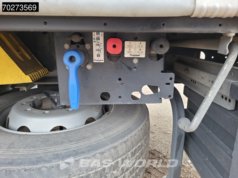 Брезентово полуремарке Krone SD 3 axles Edscha Anti-Vandalimus-Plane Alcoa's: снимка 15