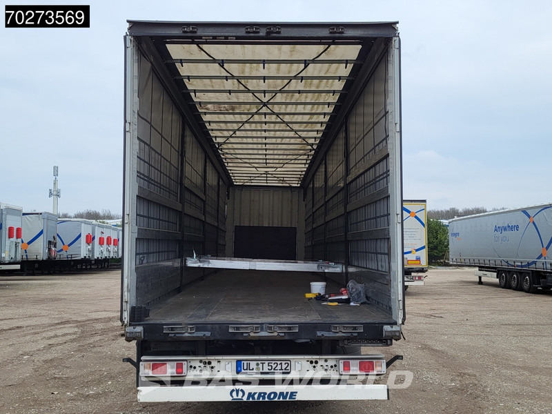 Брезентово полуремарке Krone SD 3 axles Edscha Anti-Vandalimus-Plane Alcoa's: снимка 8