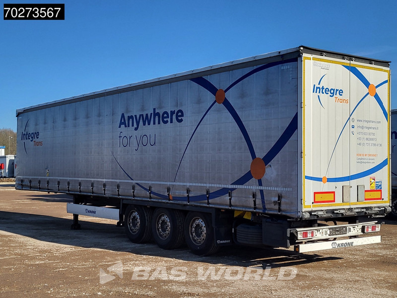 Krone SD 3 axles Edscha Anti Vandalismus plane Alcoa's - Брезентово полуремарке: снимка 2 Krone SD 3 axles Edscha Anti Vandalismus plane Alcoa's - Брезентово полуремарке: снимка 2