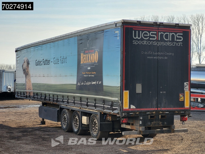 Krone SD 3 axles Forklift Lift+Lenkachse Kooiaap Palettenkasten SAF Sliding Roof - Брезентово полуремарке: снимка 2 Krone SD 3 axles Forklift Lift+Lenkachse Kooiaap Palettenkasten SAF Sliding Roof - Брезентово полуремарке: снимка 2