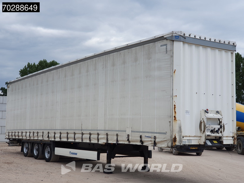Krone SD 3 axles MEGA Schiebedach Hubdach 100m3 - Брезентово полуремарке: снимка 3 Krone SD 3 axles MEGA Schiebedach Hubdach 100m3 - Брезентово полуремарке: снимка 3