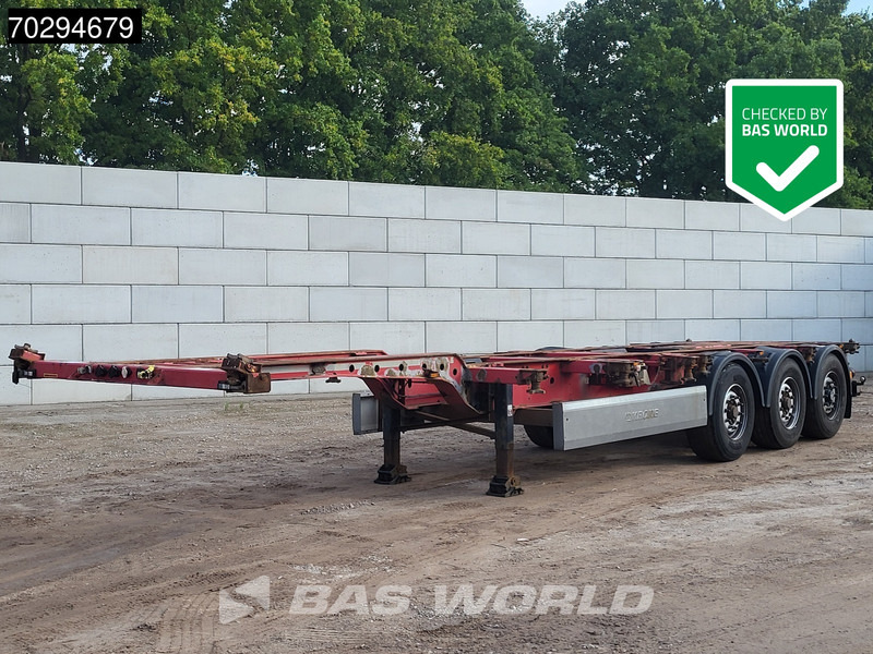 Krone SD 3 axles Multi'45ft APK 01/26 BPW - Контейнеровоз/ Сменна каросерия полуремарке: снимка 1 Krone SD 3 axles Multi'45ft APK 01/26 BPW - Контейнеровоз/ Сменна каросерия полуремарке: снимка 1