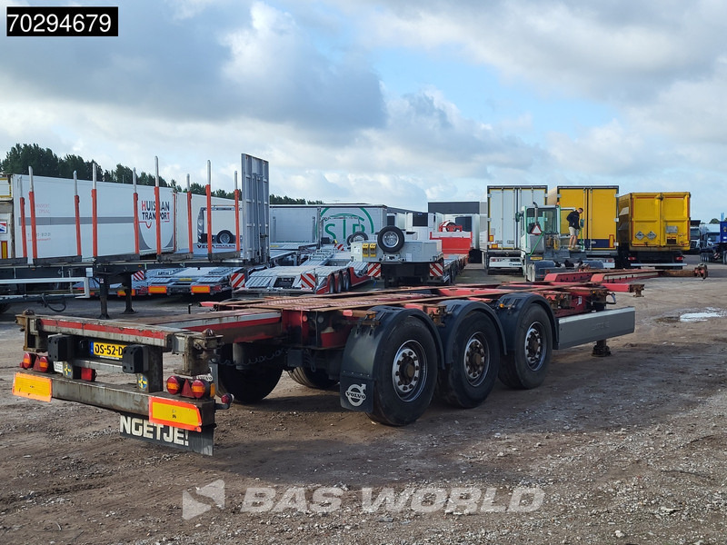 Krone SD 3 axles Multi'45ft APK 01/26 BPW - Контейнеровоз/ Сменна каросерия полуремарке: снимка 3 Krone SD 3 axles Multi'45ft APK 01/26 BPW - Контейнеровоз/ Сменна каросерия полуремарке: снимка 3
