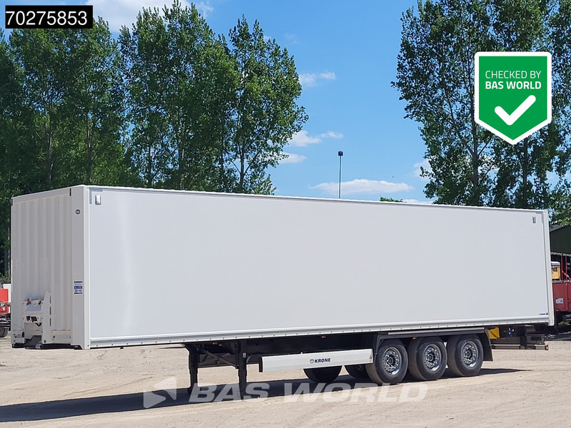 Krone SD Liftachse 92m3 - Затворена каросерия полуремарке: снимка 1 Krone SD Liftachse 92m3 - Затворена каросерия полуремарке: снимка 1
