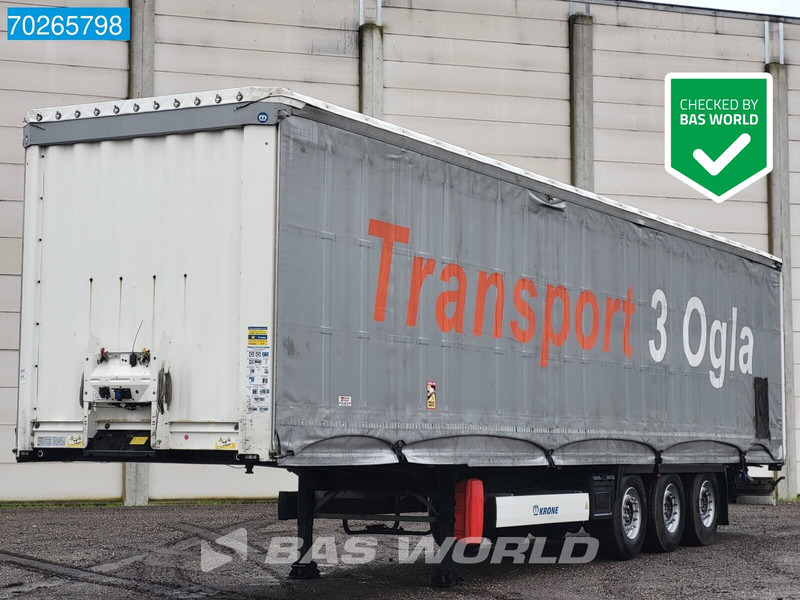 Krone SD Liftachse Sliding Roof - Брезентово полуремарке: снимка 1 Krone SD Liftachse Sliding Roof - Брезентово полуремарке: снимка 1
