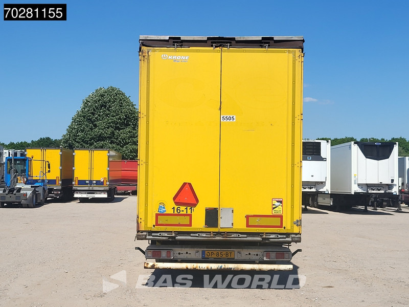 Krone SD Mega Hubdach Anti vandalsm SAF - Брезентово полуремарке: снимка 3 Krone SD Mega Hubdach Anti vandalsm SAF - Брезентово полуремарке: снимка 3