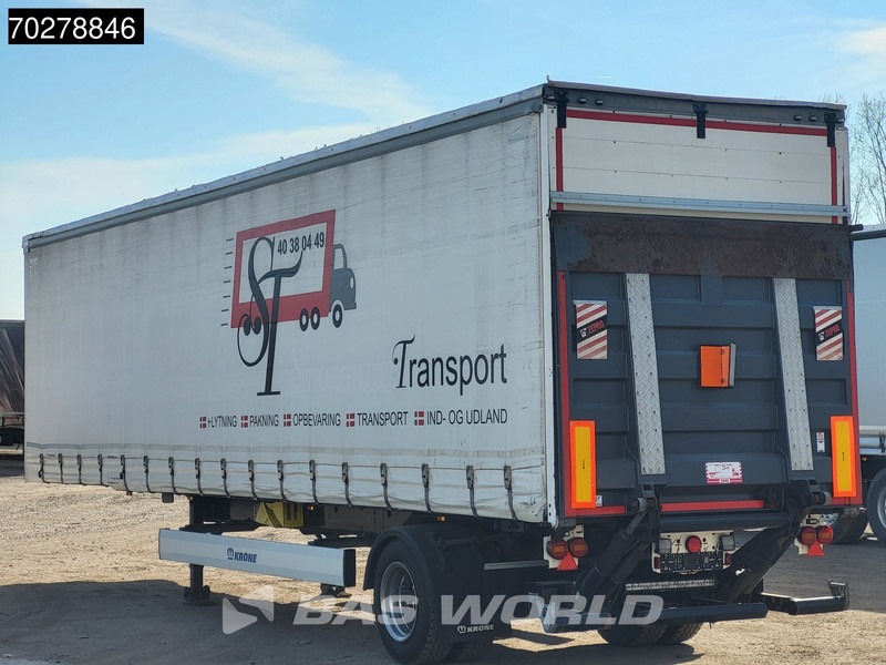 Krone SE City Steering Axle Tailgate LBW - Брезентово полуремарке: снимка 2 Krone SE City Steering Axle Tailgate LBW - Брезентово полуремарке: снимка 2
