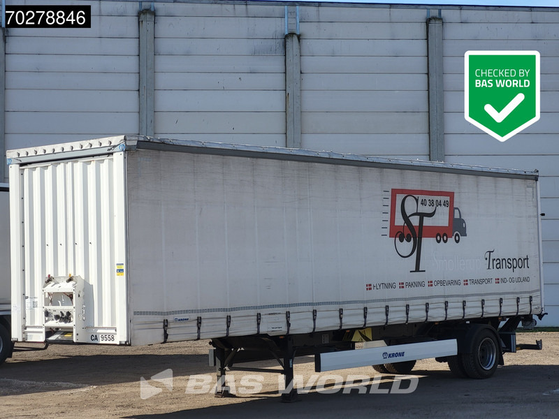 Krone SE City Steering Axle Tailgate LBW - Брезентово полуремарке: снимка 1 Krone SE City Steering Axle Tailgate LBW - Брезентово полуремарке: снимка 1