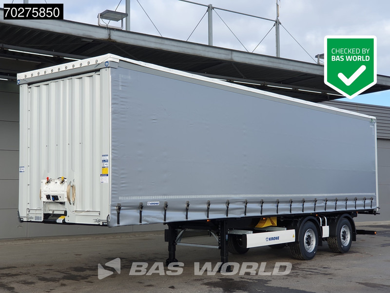 Krone SZ NEW Kooiaap City Lift+Lenkachse Stapler - Брезентово полуремарке: снимка 1 Krone SZ NEW Kooiaap City Lift+Lenkachse Stapler - Брезентово полуремарке: снимка 1