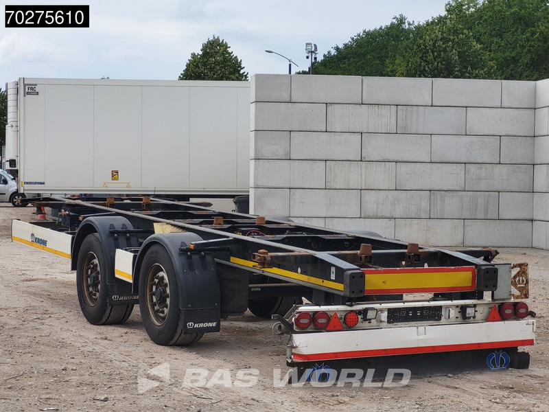 Krone ZZ20A - Бордово ремарке/ Платформа: снимка 2 Krone ZZ20A - Бордово ремарке/ Платформа: снимка 2