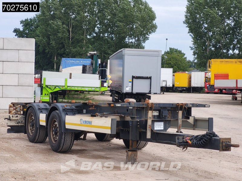 Krone ZZ20A - Бордово ремарке/ Платформа: снимка 3 Krone ZZ20A - Бордово ремарке/ Платформа: снимка 3