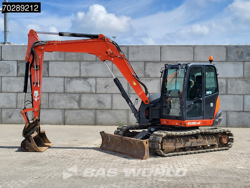 Kubota KX080 -4a - Мини багер: снимка 2 Kubota KX080 -4a - Мини багер: снимка 2